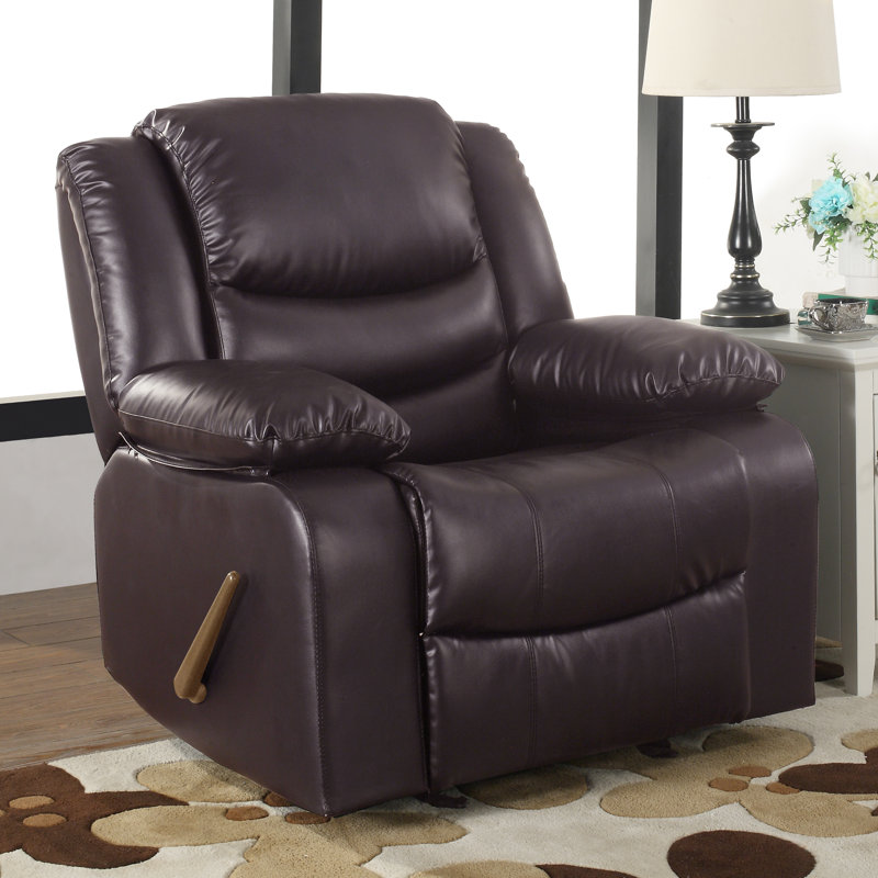 Winston Porter Classic Overstuffed Manual Rocker Recliner & Reviews